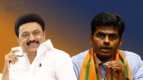 അണ്ണാമലൈക്കെതിരേ സ്റ്റാലിന്റെ മാനനഷ്ടക്കേസ്