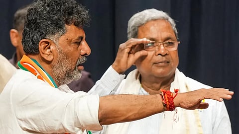 DK Shivakumar Warns Party Workers Over Discussing Leadership Change
