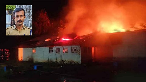 കിൻഫ്ര പാർക്കിൽ തീപിടിത്തം; ഫയർമാൻ മരിച്ചു