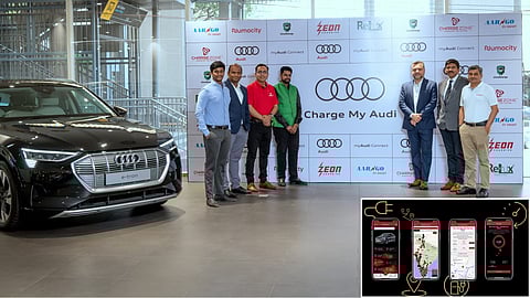 'ചാര്ജ് മൈ ഓഡി' ആപ്ലിക്കേഷനുമായി ഓഡി