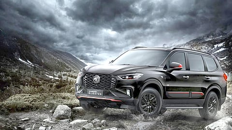 ഗ്ലോസ്റ്റര് ബ്ലാക്ക് സ്റ്റോം അവതരിപ്പിച്ച് എംജി മോട്ടോര് ഇന്ത്യ