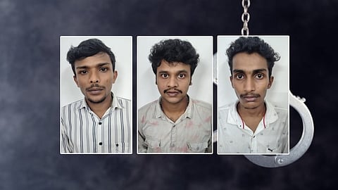 കോട്ടയത്ത് പെപ്പർ സ്പ്രേ ആക്രമണം: 3 പേർ അറസ്റ്റിൽ