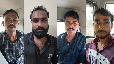 പൊലീസിന്റെ ലഹരിവേട്ട: രണ്ടര കിലോയോളം കഞ്ചാവ് പിടിച്ചു, 6 പേർ അറസ്റ്റിൽ