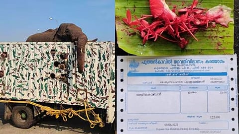 അരിക്കൊമ്പൻ, ഉത്രം നക്ഷത്രം; അരിക്കൊമ്പനുവേണ്ടി ശത്രുസംഹാര പൂജ നടത്തി ഭക്ത