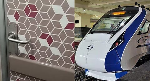 വന്ദേഭാരതിന്റെ ശുചിമുറി പൂട്ടി യാത്രക്കാരന്; വാതിൽ തുറക്കാനുള്ള ശ്രമങ്ങൾ തുടരുന്നു