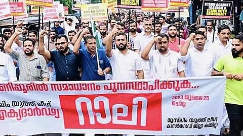 കാഞ്ഞങ്ങാട് വിദ്വേഷ മുദ്രാവാക്യം: ലീഗ് പ്രവർത്തകർക്കെതിരെ കേസ്
