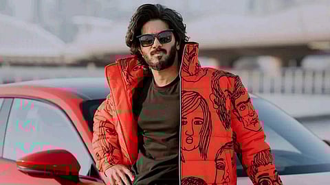 Dulquer Salman at Dubai Global Village on Sunday