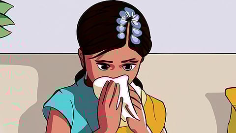 A sick kid