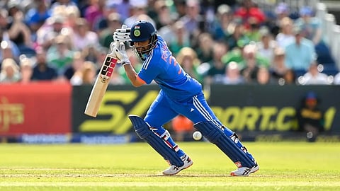 അയർലൻഡിനെതിരായ രണ്ടാം ട്വന്റി20 മത്സരത്തിൽ ഇന്ത്യൻ താരം റിങ്കു സിങ്ങിന്റെ ബാറ്റിങ്.