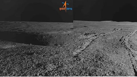 റോവറിന്റെ സഞ്ചാര പാതയിൽ വലിയ ഗർത്തങ്ങൾ; ചിത്രങ്ങൾ പുറത്തുവിട്ട് ഇസ്രൊ