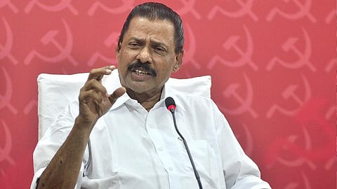 party meeting in the middle of nowhere mv govindan must appear on the 12th high court