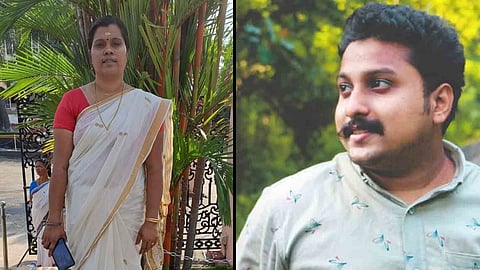 മരിച്ച സുജിത, പ്രതി വിഷ്ണു.