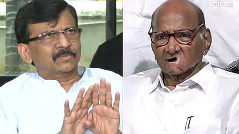 Raut slams Sharad Pawar: Criticism for meeting Ajit
