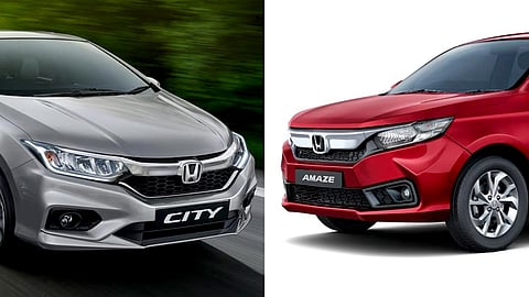 Honda City And Honda Amaze