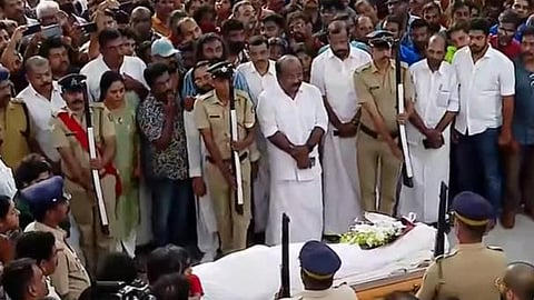 director siddique guard of honour