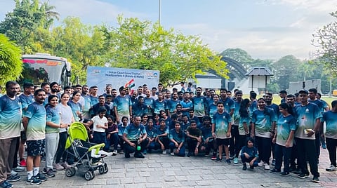 സ്വാതന്ത്ര്യ ദിനത്തോടനുബന്ധിച്ച് കോസ്റ്റ് ഗാർഡിന്റെ 'യൂണിറ്റി റൺ'