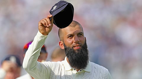 Moeen Ali after the final test in Ashes series.