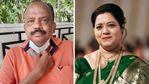 മരണപ്പെട്ട ദിലീപ് സാൽവിയും ഭാര്യയും