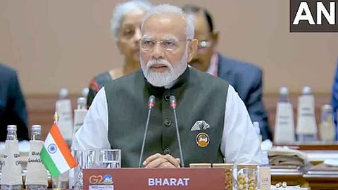 ജി20 യിൽ ഇന്ത്യയില്ല, ഭാരത് മാത്രം; വിവാദങ്ങൾക്ക് ആക്കം കൂട്ടി മോദിയുടെ ഇരിപ്പിടം