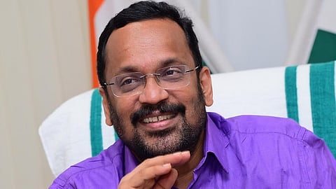 Minister K Rajan.
