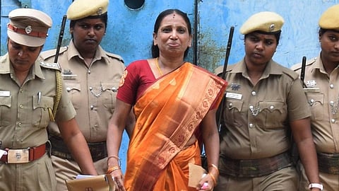 നളിനി ജയിൽ വിമോചിതയായപ്പോൾ