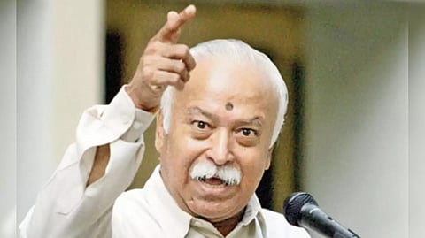 rss chief mohan bhagwat responded in bangladesh protest