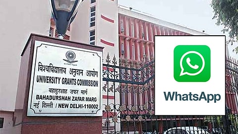 പരീക്ഷാ വിവരങ്ങള് ഇനി വിരൽത്തുമ്പിൽ; വാട്സ്ആപ്പ് ചാനൽ ആരംഭിച്ച് യുജിസി