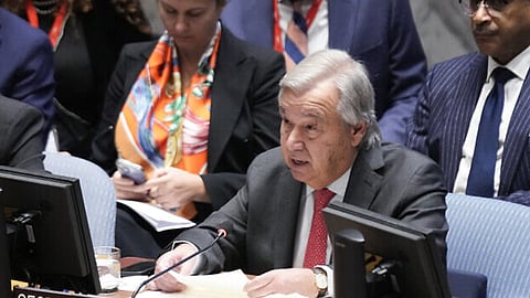 ഗാസയിൽ വെടിനിർത്തൽ ഇല്ല, യുഎൻ മേധാവി രാജിവയ്ക്കണമെന്ന് ഇസ്രയേൽ