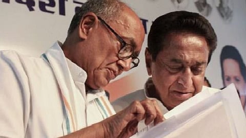 Digvijay Singh and Kamal Nath
