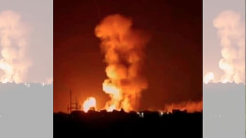 സിറിയയിൽ അമെരിക്കൻ വ്യോമാക്രമണം