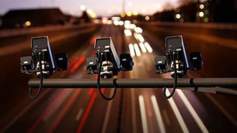 Cameras on a highway, representative image