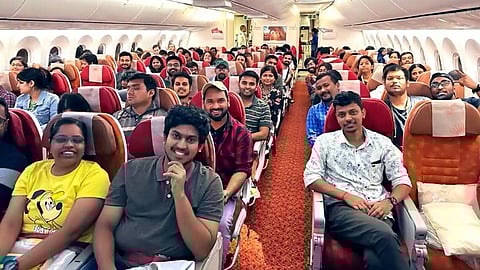 121 indians from israel returning in plane under operation ajay