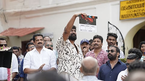 ജോജു പുതിയ സിനിമയുടെ ഷൂട്ടിങ്ങിനിടെ