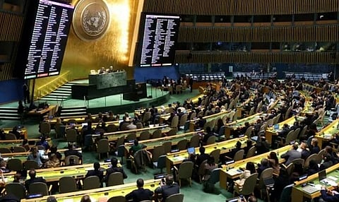 UN resolution for ceasefire; India skips