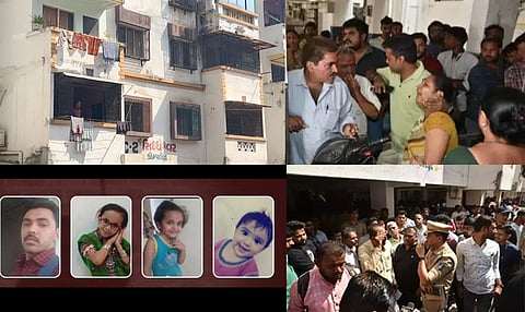 7 members of a family including 3 children mass suicide at gujarat