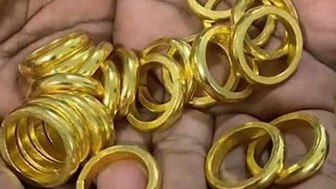 കസ്റ്റംസ് പിടികൂടിയ സ്വർണം