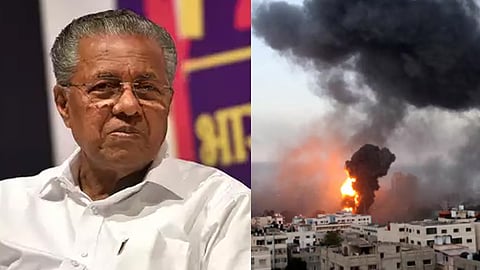 ഇസ്രായേലിലെ മലയാളികളുടെ സുരക്ഷ ഉറപ്പാക്കണം; മുഖ്യമന്ത്രി വിദേശകാര്യമന്ത്രിക്ക് കത്തയച്ചു