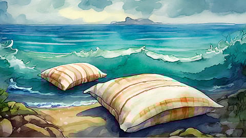 തീരം തൊടുന്നവൾ, കവിത