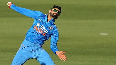 Virat Kohli, the medium pacer.