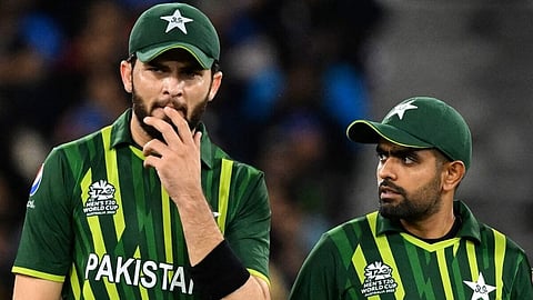 Shaheen Shah Afridi and Babar Azam