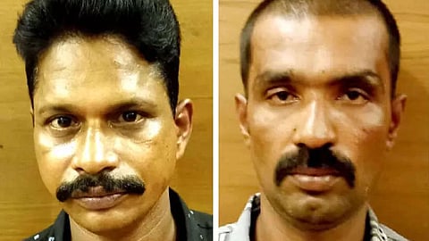 വ്യാപാര സ്ഥാപനങ്ങളില് മോഷണം; രണ്ടുപേർ പിടിയിൽ