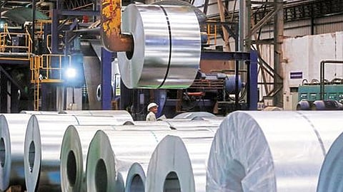 Representative image for industrial production in India