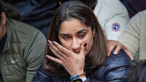 Vinesh Phogat returning arjuna and khel ratna awards