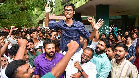 കെഎസ് യു സ്ഥാനാർഥി ശ്രീക്കുട്ടൻ