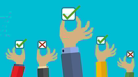 Symbolic image for opinion polls