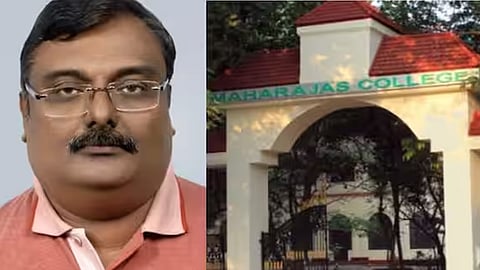 Principal of Maharajas College transferred