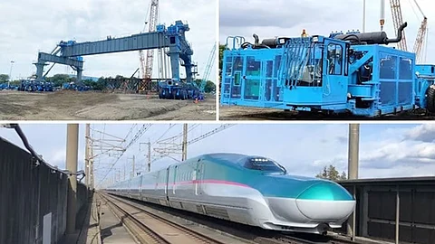 Bullet train arrives from Japan; Mumbai-Ahmedabad journey time now less than two hours