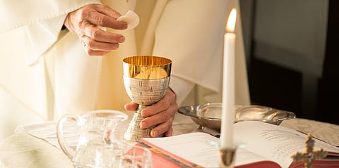 Representative image for a holy mass