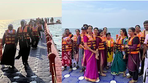 കുഴുപ്പിള്ളി ഫ്ലോട്ടിങ് ബ്രിഡ്ജ്