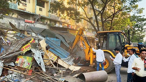 Clash in Mira Road: Authorities demolish illegal constructions